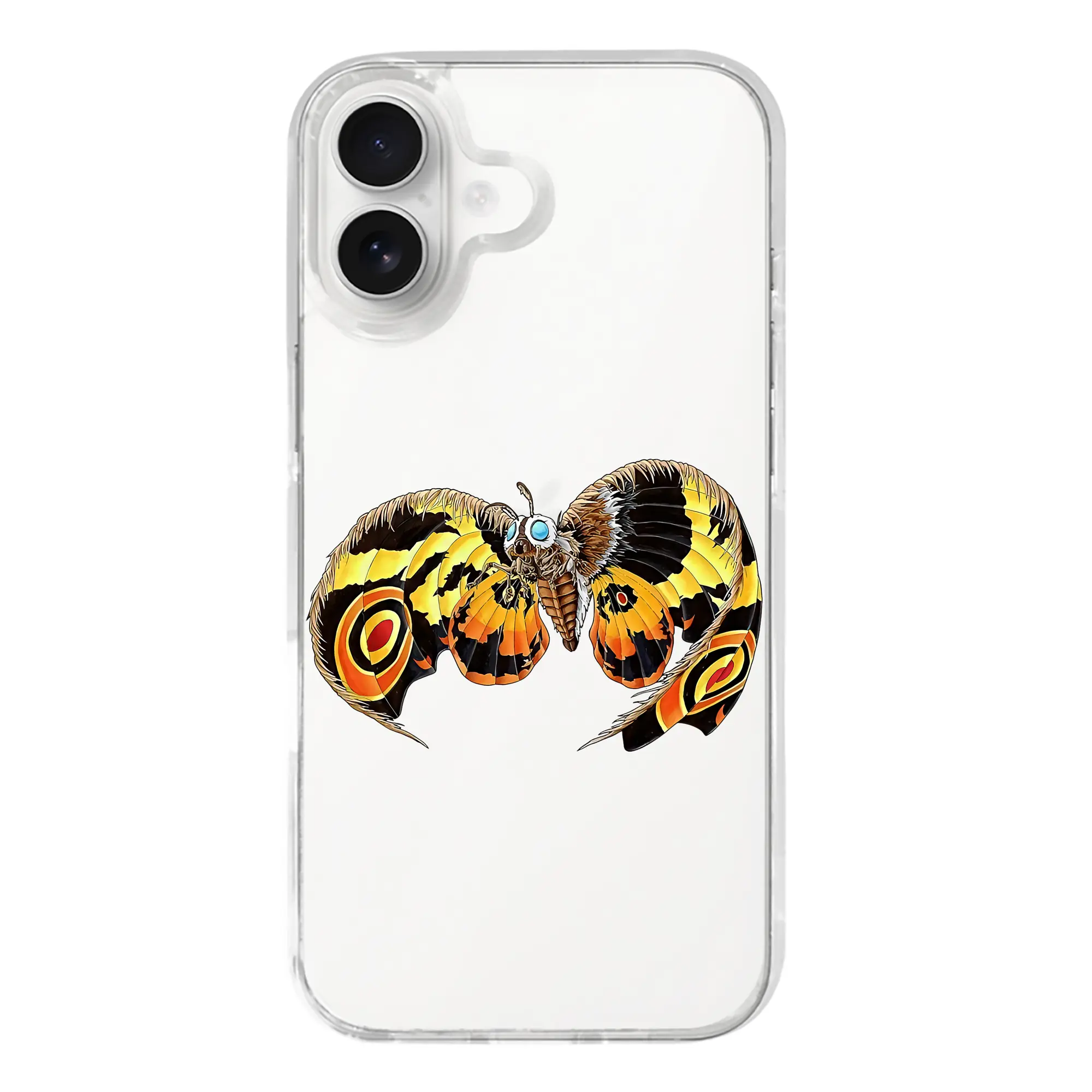 ゴジラ グッズ,モスラ - iPhone 17シリーズ 透明スマホケース – 薄型・耐衝撃・精密フィット保護カバー